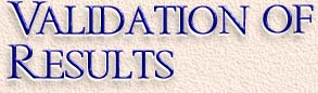 Validation of Results